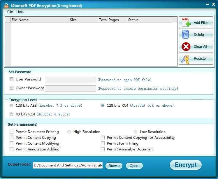 iStonsoft PDF Encryption