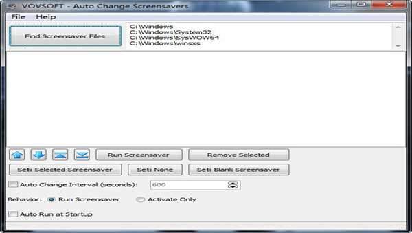 Auto Change Screensavers