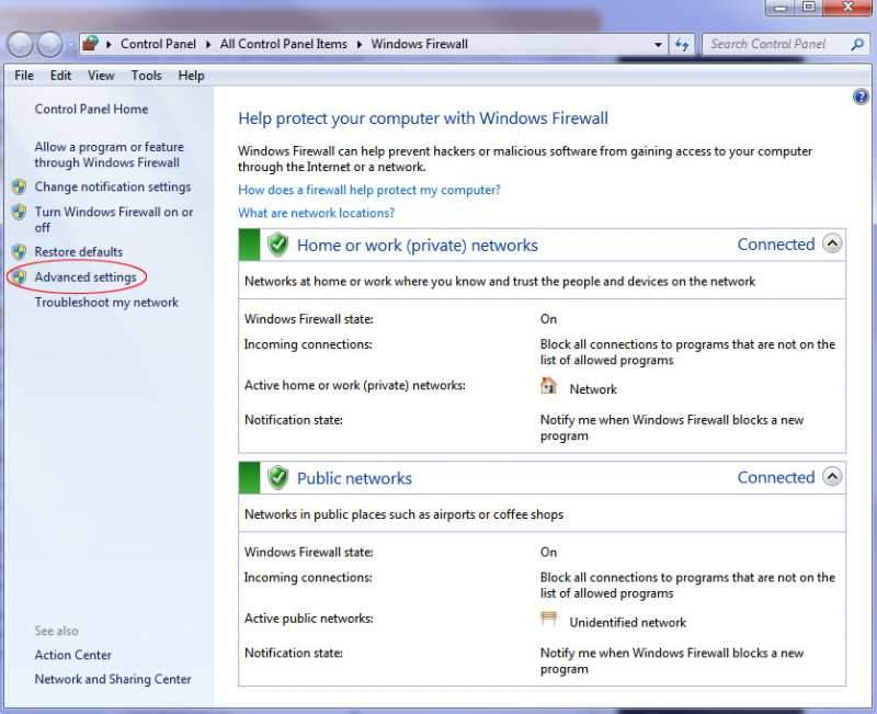 Windows Firewall Control