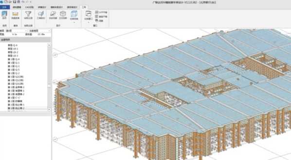 广联达BIM模板脚手架设计