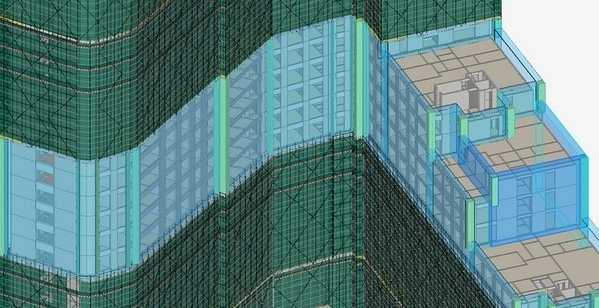 广联达BIM模板脚手架设计