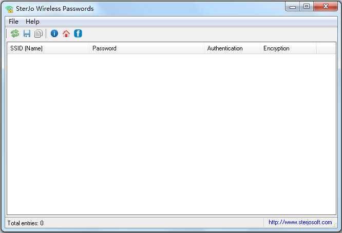 SterJo Wireless Passwords
