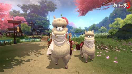 脑洞坐骑玩转江湖！《剑侠世界3》奇趣仓鼠萌动登。