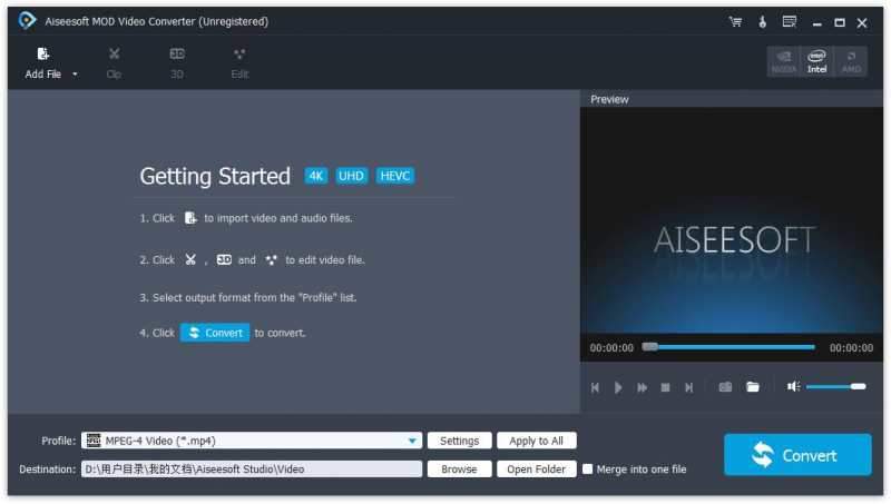 Aiseesoft MOD Video Converter
