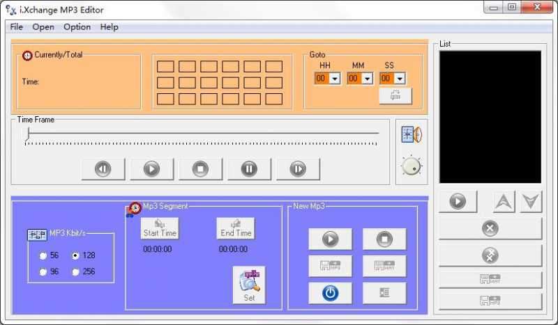iXchange MP3 Editor