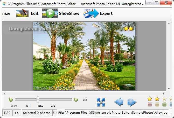 Artensoft Photo Editor
