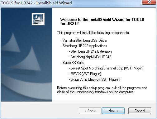 雅马哈ur242声卡驱动