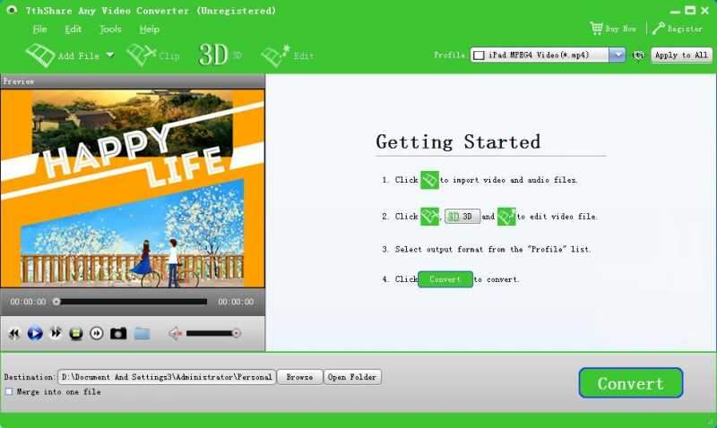 7thShare Any Video Converter