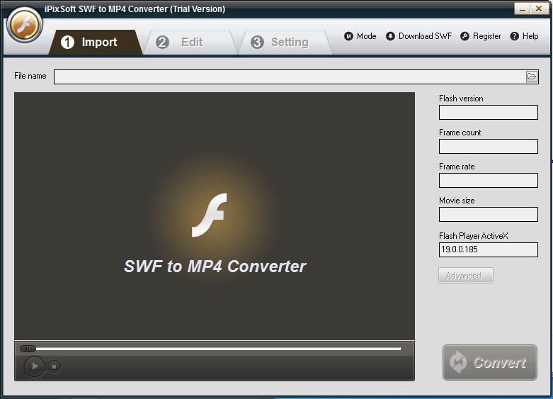 iPixSoft SWF to MP4 Converter