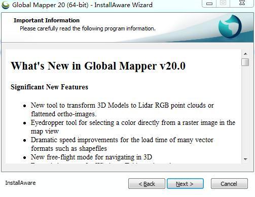 Global Mapper 20