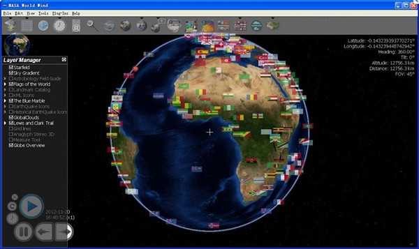 Nasa World Wind(地球放大镜)