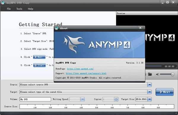 AnyMP4 DVD Copy