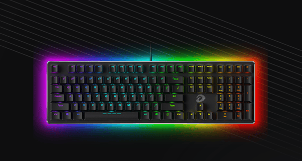 达尔优EK925双区RGB机械键盘驱动