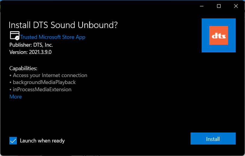 DTS Sound Unbound