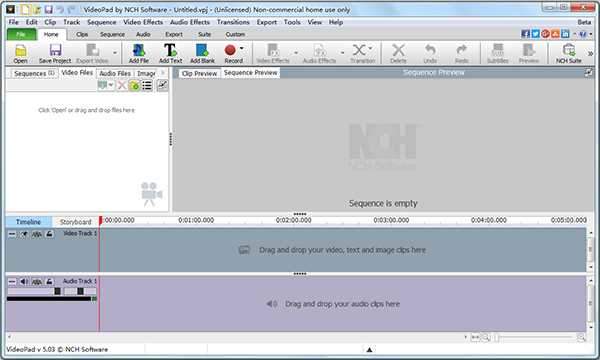 VideoPad Video Editor