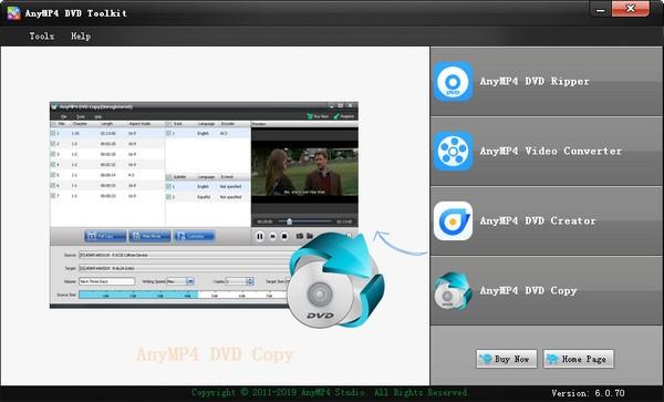 AnyMP4 DVD Toolkit