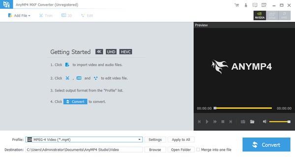 4Videosoft MXF Converter