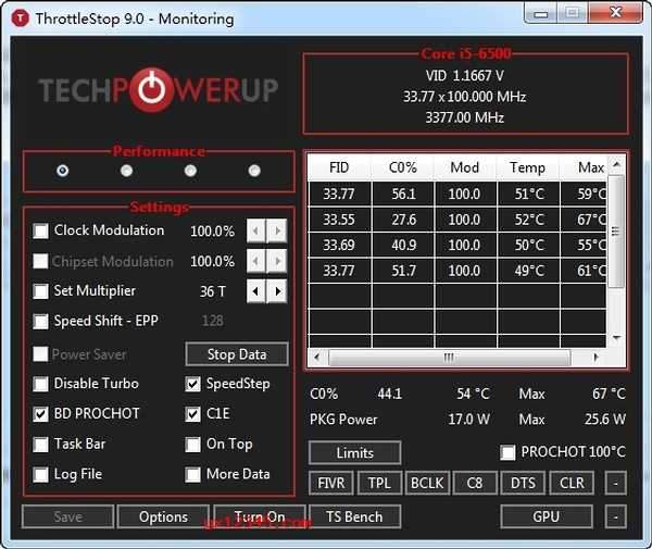 ThrottleStop(CPU监视工具)