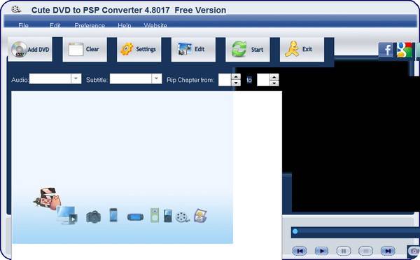 Cute DVD to PSP Converter