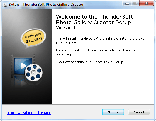 ThunderSoft Photo Gallery Creator