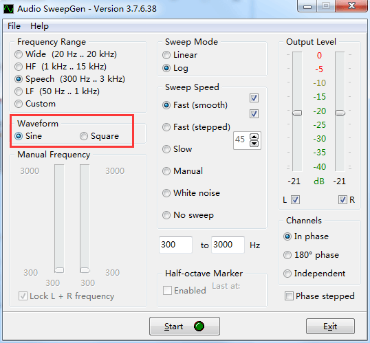 音频信号发生器
