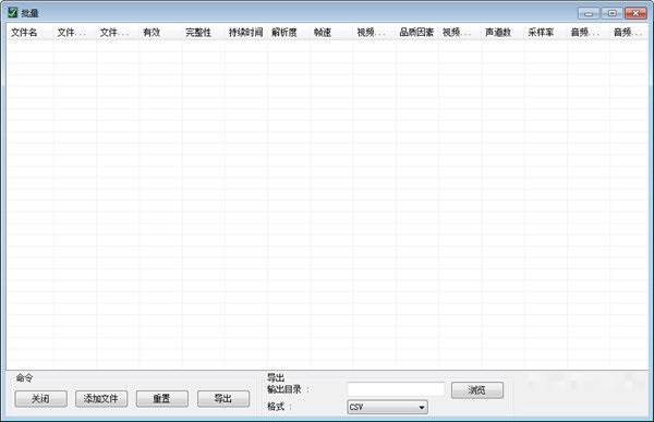 VideoInspector(编码器检测)