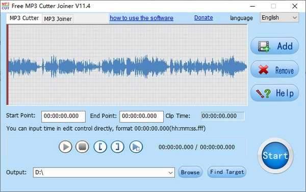 Free MP3 Cutter Joiner