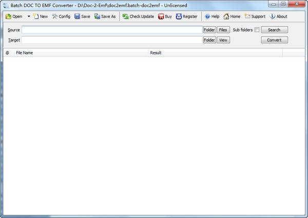 Batch Word to EMF Converter