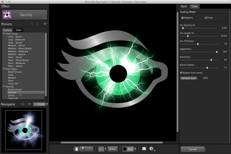 Alien Skin Eye Candy