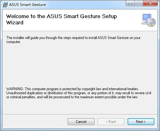 ASUS Smart Gesture