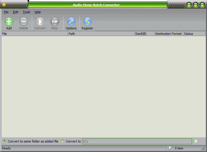 Audio Music Batch Converter(音频转换