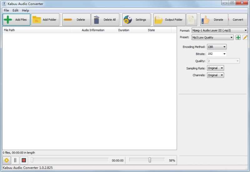 Kabuu Audio Converter