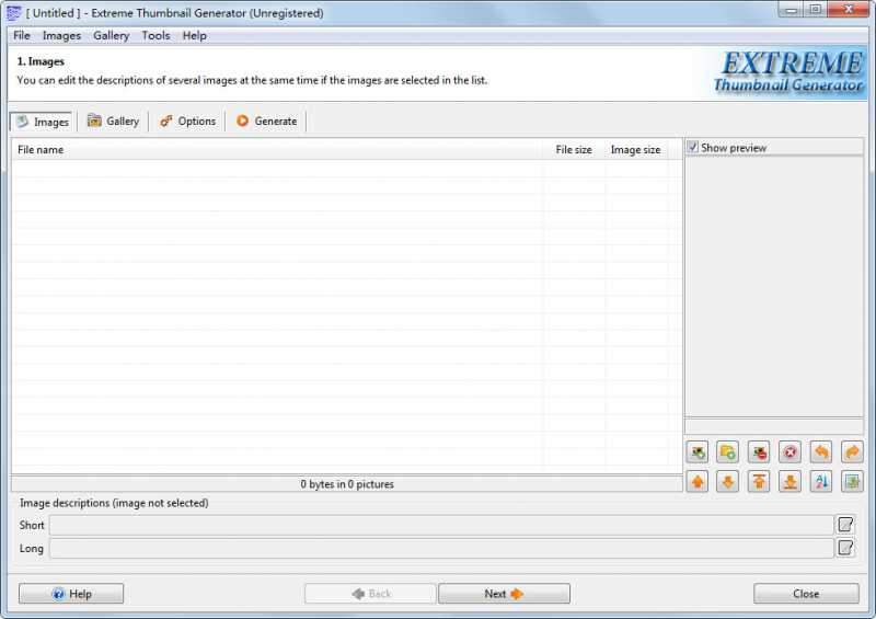 Extreme Thumbnail Generator