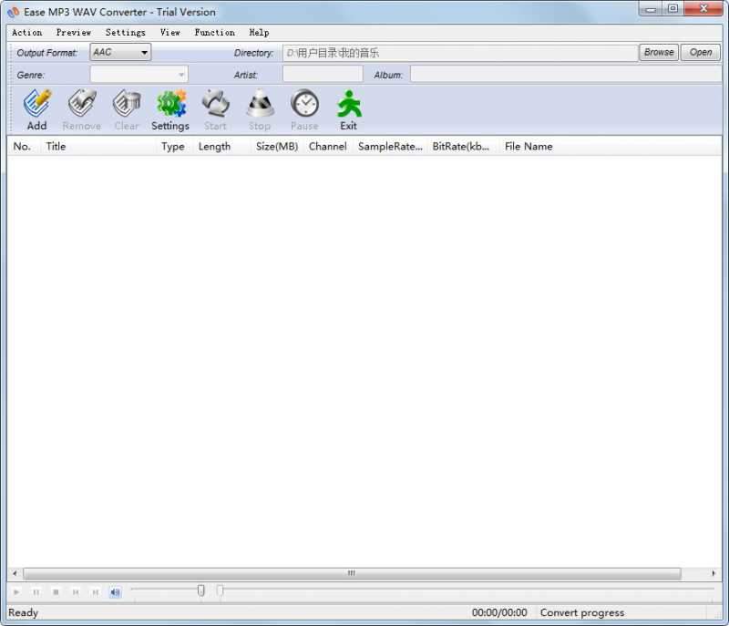 Ease MP3 WAV Converter