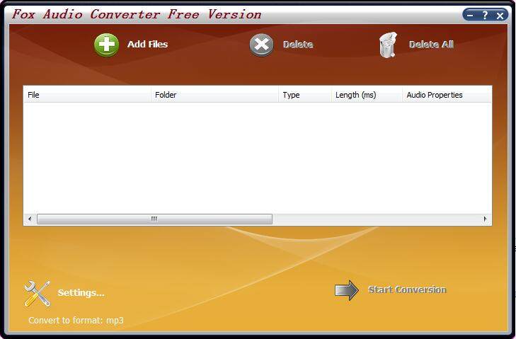 Fox Audio Converter Free Version(音