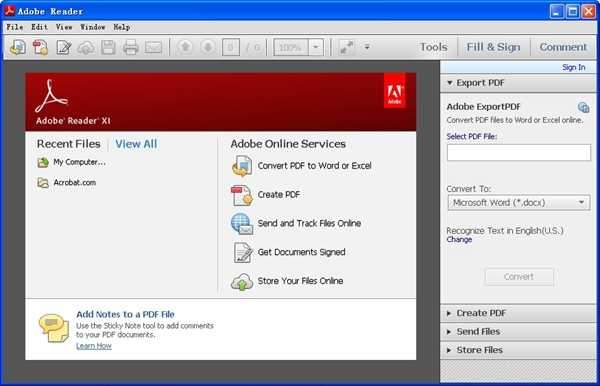 Adobe Reader XI