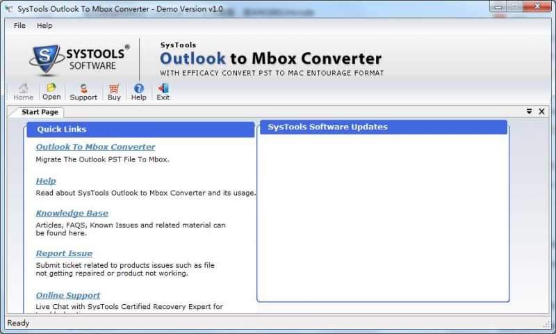 SysTools Outlook to MBOX