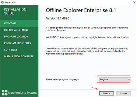 Offline Explorer Enterprise