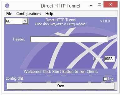 Direct HTTP Tunnel