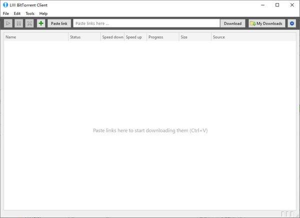 LIII BitTorrent Client