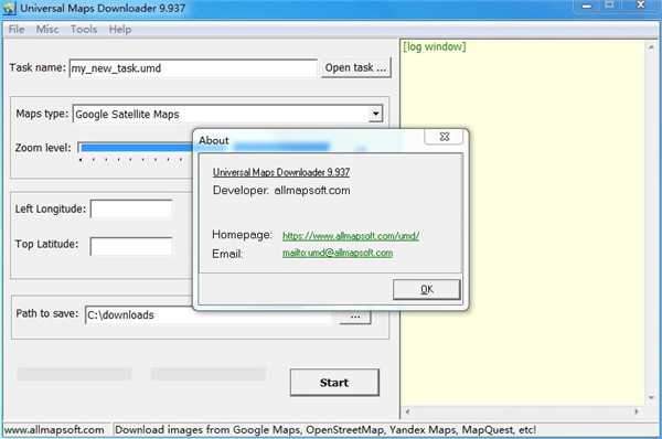 Universal Maps Downloader