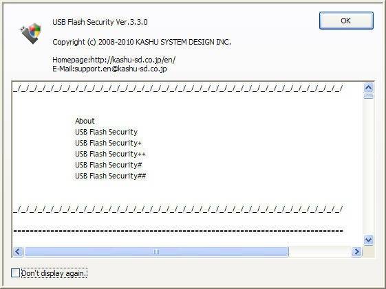 USB Flash Security