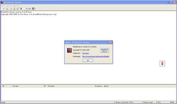 Filezilla Server