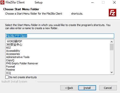 Filezilla Server