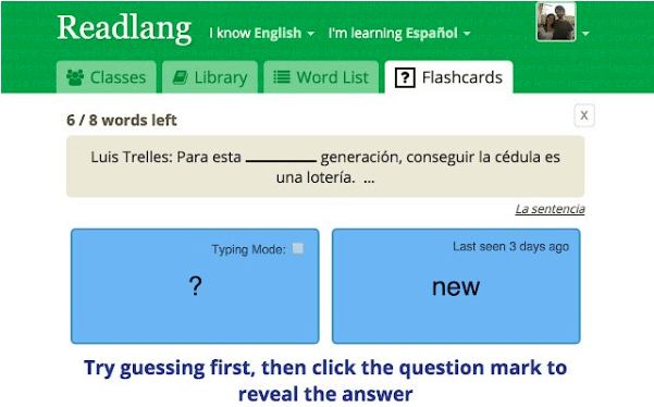 Readlang Web Reader