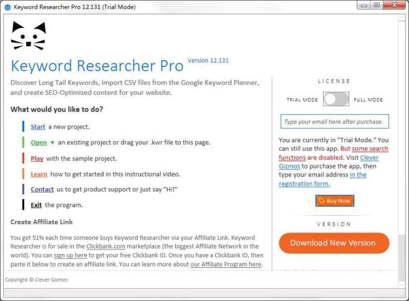 Keyword Researcher Pro