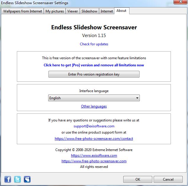 Endless Slideshow Screensaver