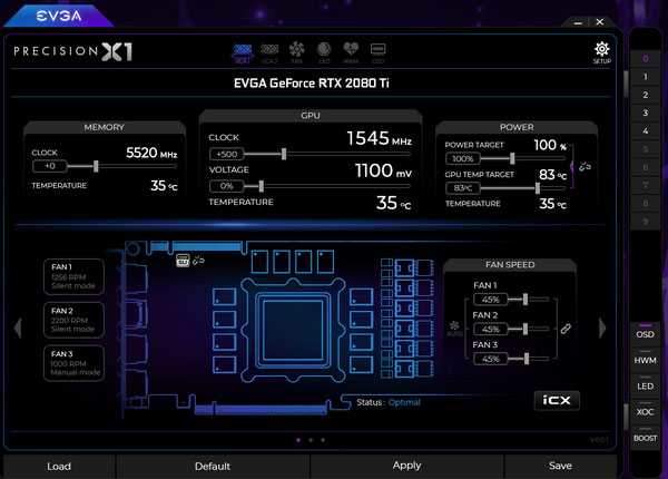 EVGA Precision X1