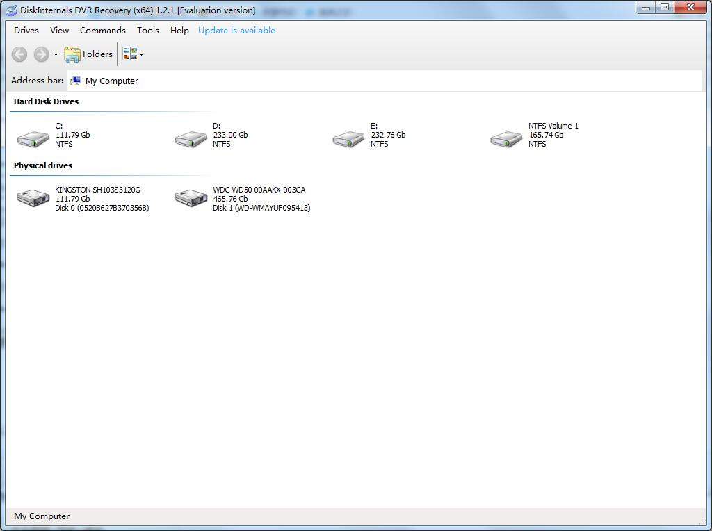 DiskInternals DVR Recovery