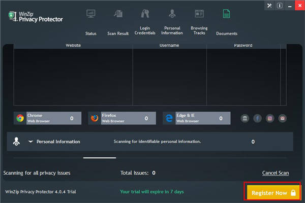 WinZip Privacy Protector 4